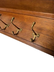 Arts & Crafts Wall Coat Rack by Kobus de Graaff, 1900s